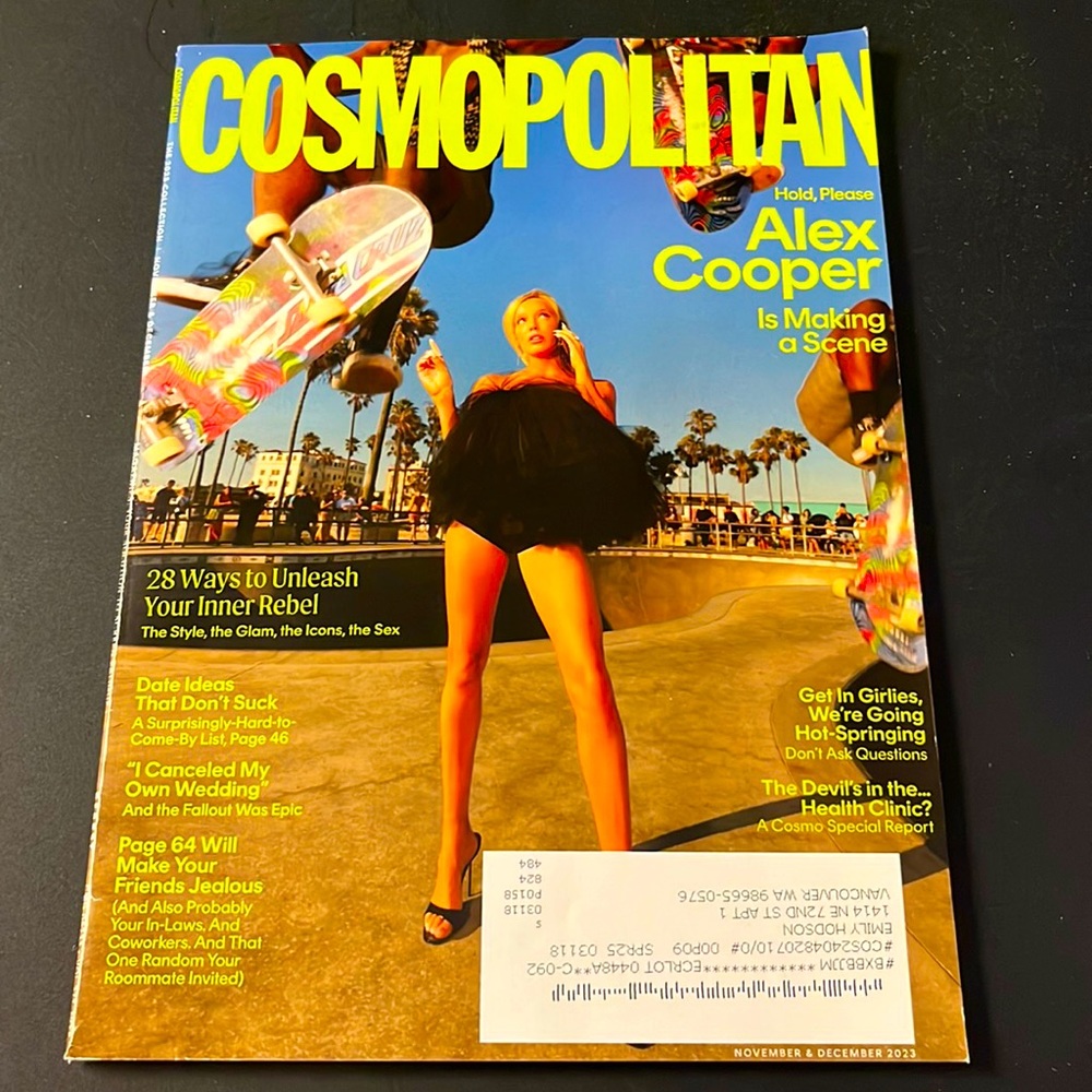 Cosmopolitan November December Magazine